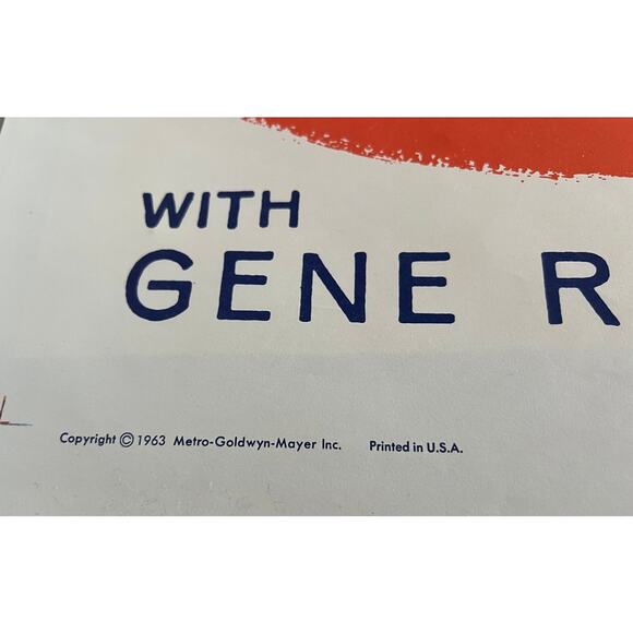 1963 Reissue 1932 Red Dust Folded Movie Poster 27x41 Jean Harlow Clark Gable - Picture 4 of 7